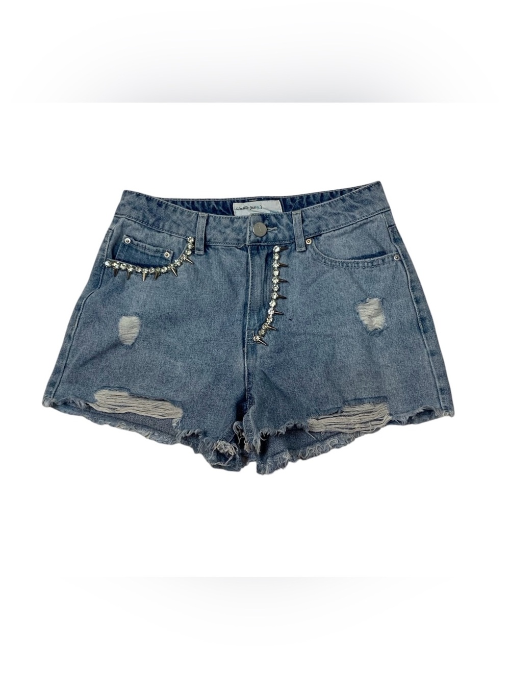 Banjara Distressed Denim Shorts